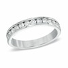 Thumbnail Image 1 of Previously Owned - 1/2 CT. T.W.  Diamond Anniversary Band in 18K White Gold (E/I1)