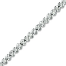 Previously Owned - 1 CT. T.W. Diamond Bracelet in 10K White Gold - 7.25&quot;