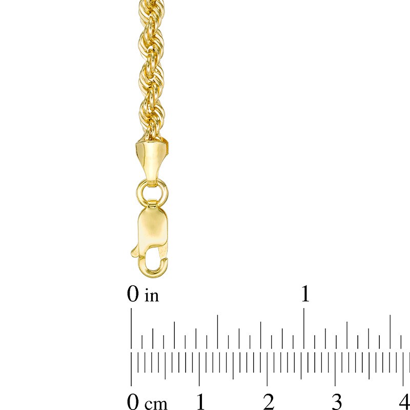 Main Image 2 of Previously Owned - 025 Gauge Rope Chain Necklace in 14K Gold - 24"