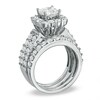 Thumbnail Image 2 of Previously Owned - 3 CT. T.W. Diamond Semi-Mount Three-Piece Bridal Set in 14K White Gold