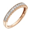 Thumbnail Image 1 of Previously Owned - 1/4 CT. T.W. Diamond Anniversary Band in 14K Rose Gold (I/I2)