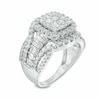 Thumbnail Image 2 of Previously Owned - 2 CT. T.W. Composite Diamond Layered Frame Ring in 10K White Gold