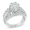 Thumbnail Image 1 of Previously Owned - 3 CT. T.W. Composite Diamond Engagement Ring in 14K White Gold