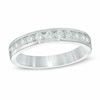 Thumbnail Image 1 of Previously Owned - 1/2 CT. T.W. Diamond Anniversary Band in 14K White Gold (I/SI2)
