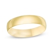 Previously Owned - Men's 5.0mm Comfort-Fit Wedding Band in 14K Gold