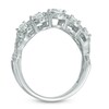Thumbnail Image 2 of Previously Owned - 1 CT. T.W. Diamond Five Stone Frame Anniversary Band in 14K White Gold (I/I2)
