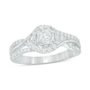 Thumbnail Image 0 of Previously Owned - 3/4 CT. T.W. Diamond Frame Engagement Ring in 14K White Gold