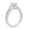 Thumbnail Image 1 of Previously Owned - 3/4 CT. T.W. Diamond Frame Engagement Ring in 14K White Gold
