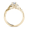 Thumbnail Image 2 of Previously Owned - 1/2 CT. T.W. Diamond Lattice Engagement Ring in 14K Gold