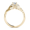 Thumbnail Image 2 of Previously Owned - 1/2 CT. T.W. Diamond Lattice Engagement Ring in 14K Gold
