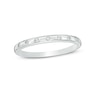 Thumbnail Image 0 of Previously Owned - Diamond Accent Wedding Band in 14K White Gold (H/SI2)
