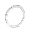Thumbnail Image 1 of Previously Owned - Diamond Accent Wedding Band in 14K White Gold (H/SI2)