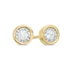 Thumbnail Image 0 of Previously Owned - 1/8 CT. T.W. Diamond Solitaire Stud Earrings in 10K Gold