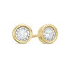 Thumbnail Image 0 of Previously Owned - 1/8 CT. T.W. Diamond Solitaire Stud Earrings in 10K Gold