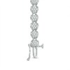 Thumbnail Image 2 of Previously Owned - 1 CT. T.W. Composite Diamond Tennis Bracelet in 10K White Gold