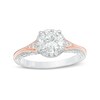 Thumbnail Image 0 of Previously Owned - 1-1/4 CT. T.W. Diamond Frame Engagement Ring in 14K Two-Tone Gold