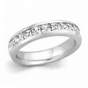 Thumbnail Image 0 of Previously Owned - 1/4 CT. T.W.  Princess-Cut Diamond Wedding Band in 14K White Gold (I/SI2)