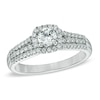 Thumbnail Image 1 of Previously Owned - Celebration Lux® 3/4 CT. T.W. Diamond Engagement Ring in 18K White Gold (I/SI2)