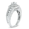 Thumbnail Image 2 of Previously Owned - Celebration Ideal 1-1/2 CT. T.W. Diamond Frame Engagement Ring in 14K White Gold