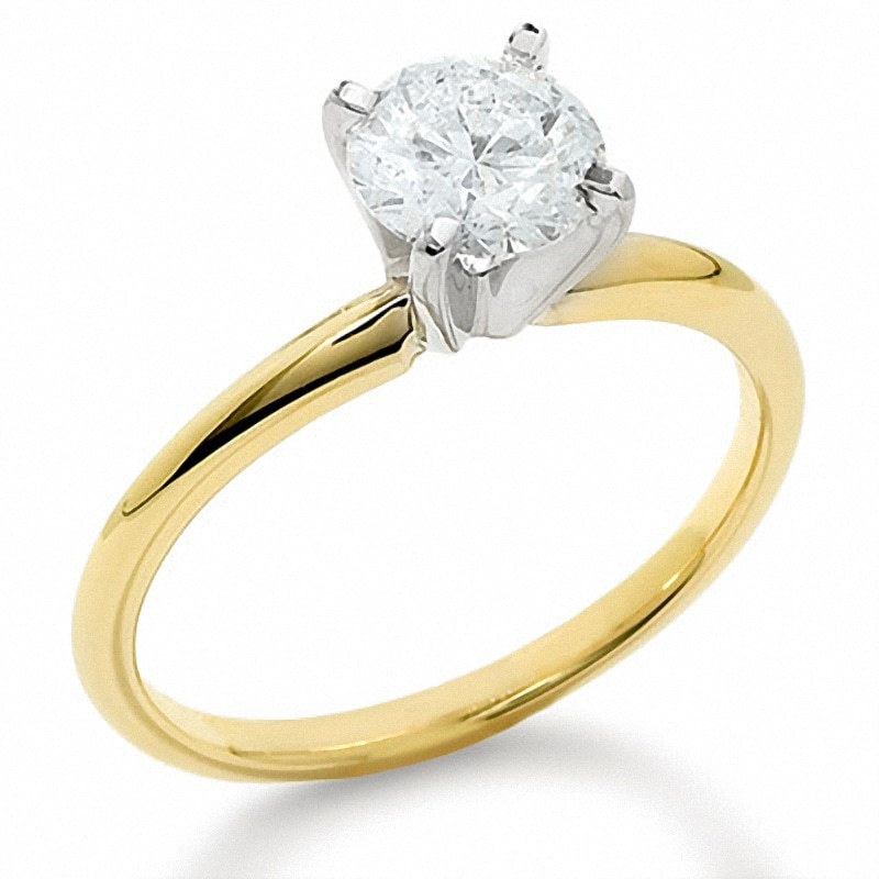 Previously Owned - 1 CT. Diamond Solitaire Engagement Ring in 14K Gold