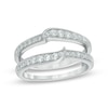 Thumbnail Image 1 of Previously Owned - 1/2 CT. T.W. Diamond Swirl Solitaire Enhancer in 14K White Gold
