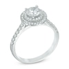 Thumbnail Image 2 of Previously Owned - 1-1/5 CT. T.W. Diamond Double Frame Engagement Ring in 14K White Gold