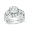 Thumbnail Image 0 of Previously Owned - 1/2 CT. T.W. Diamond Frame Bridal Set in 10K White Gold