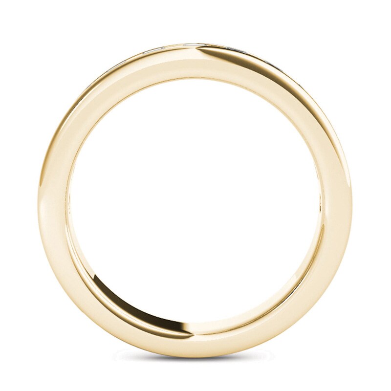 Main Image 3 of Previously Owned - Men's 1 CT. T.W. Diamond Wedding Band in 14K Gold