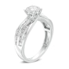 Previously Owned - 1 CT. T.W. Diamond Frame Engagement Ring in 14K White Gold