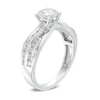 Thumbnail Image 1 of Previously Owned - 1 CT. T.W. Diamond Frame Engagement Ring in 14K White Gold