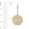 Previously Owned - Unstoppable Love™ 1/3 CT. T.W. Diamond Filigree Flower Drop Earrings in 10K Gold