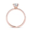 Thumbnail Image 3 of Previously Owned - 1 CT. T.W. Diamond Engagement Ring in 14K Rose Gold