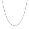 Thumbnail Image 1 of Previously Owned - 0.9mm Box Chain Necklace in Sterling Silver - 18"