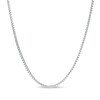 Thumbnail Image 1 of Previously Owned - 0.9mm Box Chain Necklace in Sterling Silver - 20"