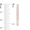 Previously Owned - 1 CT. T.W. Diamond Hoop Earrings in 10K Rose Gold