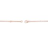 Thumbnail Image 2 of Previously Owned - 1/6 CT. T.W. Diamond Five Stone Station Bracelet in 10K Rose Gold - 7.5"