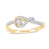 Thumbnail Image 0 of Previously Owned - Interwoven™ 1/10 CT. T.W. Diamond Ring in 10K Gold