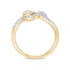 Thumbnail Image 1 of Previously Owned - Interwoven™ 1/10 CT. T.W. Diamond Ring in 10K Gold