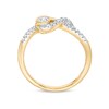 Thumbnail Image 1 of Previously Owned - Interwoven™ 1/10 CT. T.W. Diamond Ring in 10K Gold