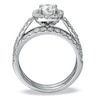 Thumbnail Image 2 of Previously Owned - 1-3/4 CT. T.W. Diamond Framed Bridal Set in 14K White Gold