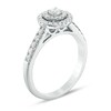 Thumbnail Image 2 of Previously Owned - 1/2 CT. T.W. Diamond Double Frame Engagement Ring in 14K White Gold