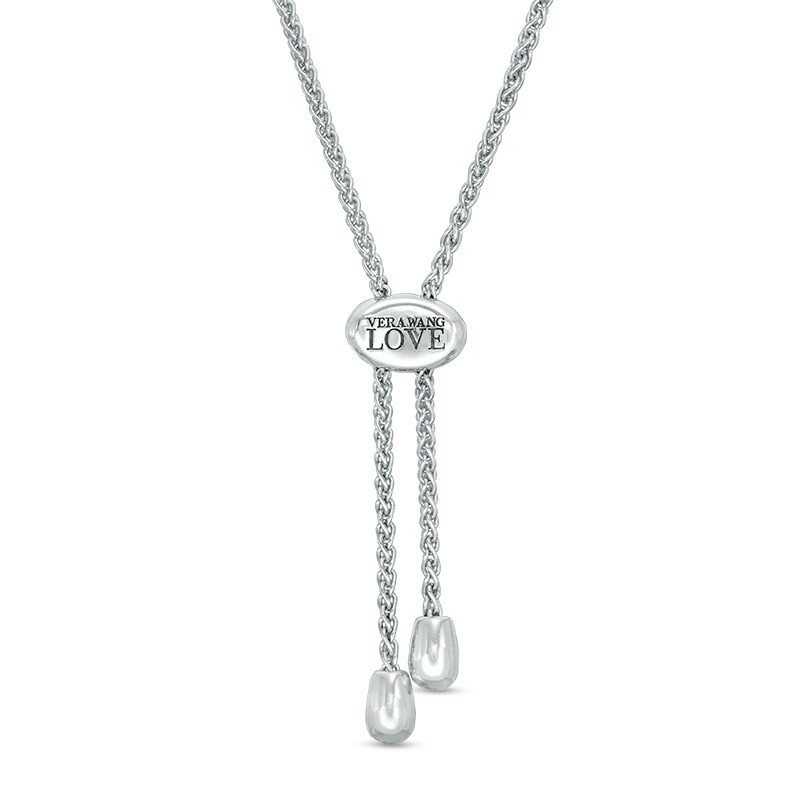 Main Image 2 of Previously Owned - The Kindred Heart from Vera Wang Love Collection 1/10 CT. T.W. Diamond Bracelet in Sterling Silver