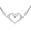 Thumbnail Image 3 of Previously Owned - The Kindred Heart from Vera Wang Love Collection 1/10 CT. T.W. Diamond Bracelet in Sterling Silver