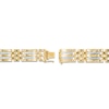 Thumbnail Image 2 of Previously Owned - 1/2 CT. T.W. Diamond Double Row Link Bracelet in 10K Gold - 8.5"