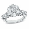 Thumbnail Image 3 of Previously Owned 4 CT. T.W. Diamond Soldered Bridal Set in 14K White Gold