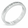 Thumbnail Image 2 of Previously Owned - 1/2 CT. T.W. Princess-Cut Diamond Anniversary Band in 14K White Gold