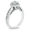 Thumbnail Image 1 of Previously Owned - Celebration Ideal 1  CT. T.W. Princess-Cut Diamond Engagement Ring in 14K White Gold
