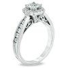 Thumbnail Image 2 of Previously Owned - Celebration Ideal 1  CT. T.W. Princess-Cut Diamond Engagement Ring in 14K White Gold