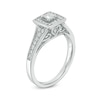 Thumbnail Image 2 of Previously Owned - 3/8 CT. T.W. Princess-Cut Diamond Frame Engagement Ring in 10K White Gold