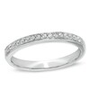 Thumbnail Image 1 of Previously Owned - 1/10 CT. T.W. Diamond Wedding Band in 10K White Gold